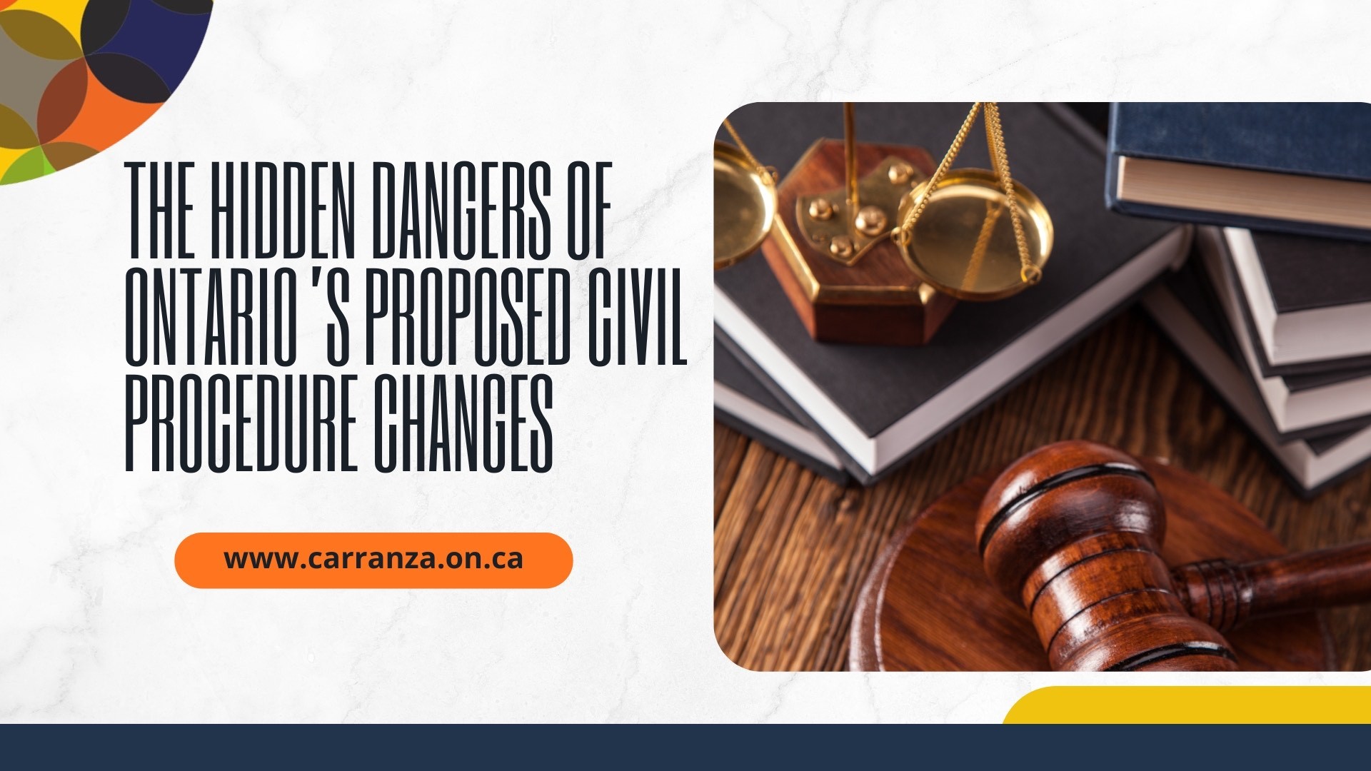 The Hidden Dangers of Ontario&#39;s Proposed Civil Procedure Changes Blog Post Artwork