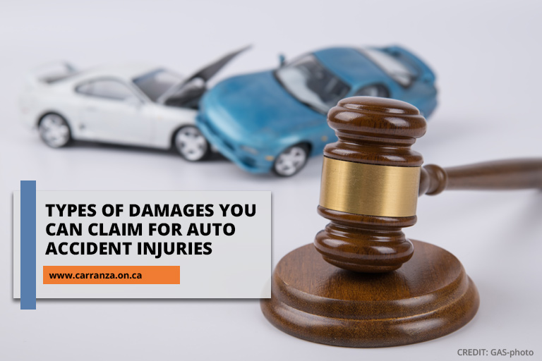 Types of Damages You Can Claim for Auto Accident Injuries